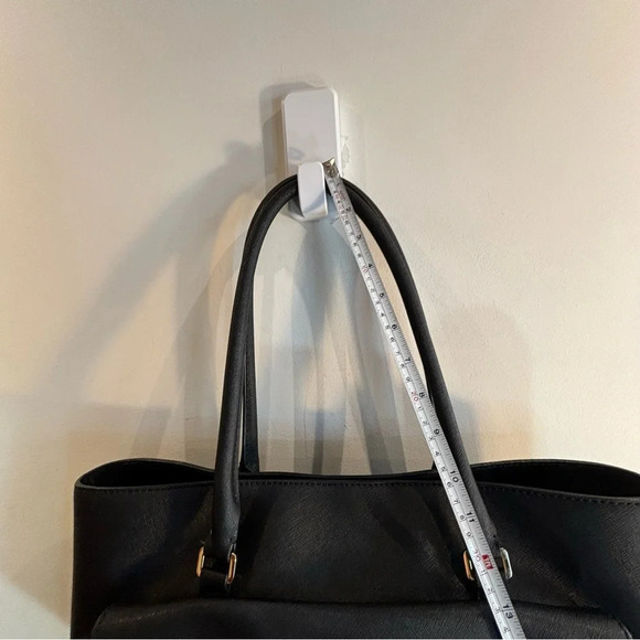 KATE SPADE Halsey Tote Leather Textured Large Exterior Pocket Shoulder Bag - Picture 6 of 15